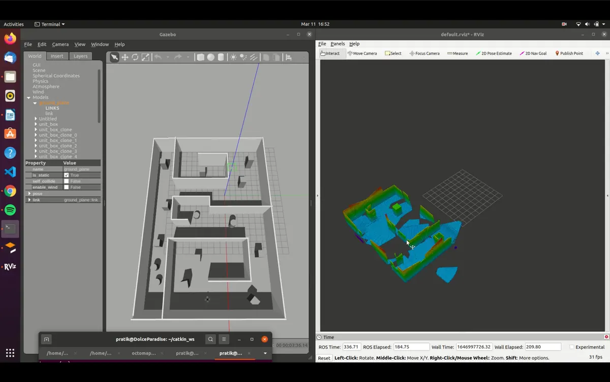 3D Interactive Occupancy Map Population using Drones